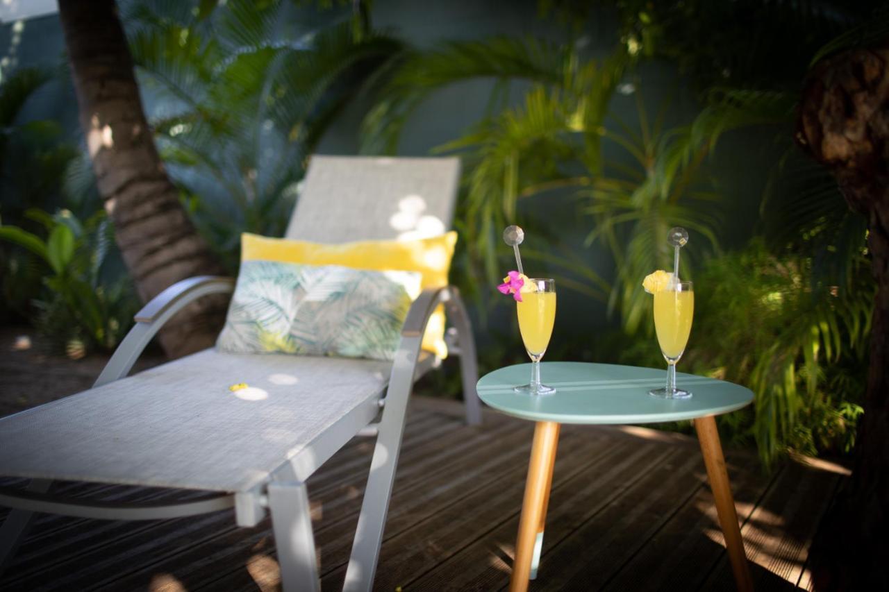 Jolie Case Creole, Lagon A Pied, Jardin Saint-Gilles Les Bains Exterior photo