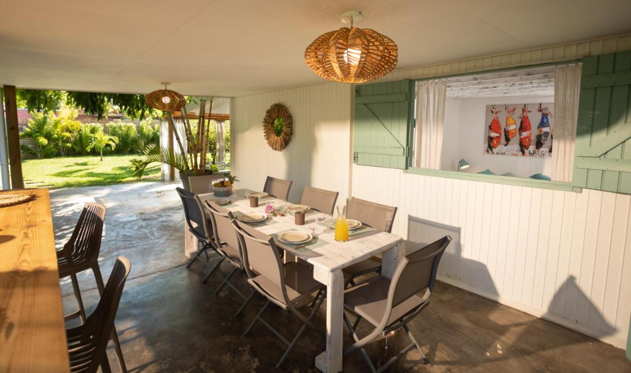 Jolie Case Creole, Lagon A Pied, Jardin Saint-Gilles Les Bains Exterior photo