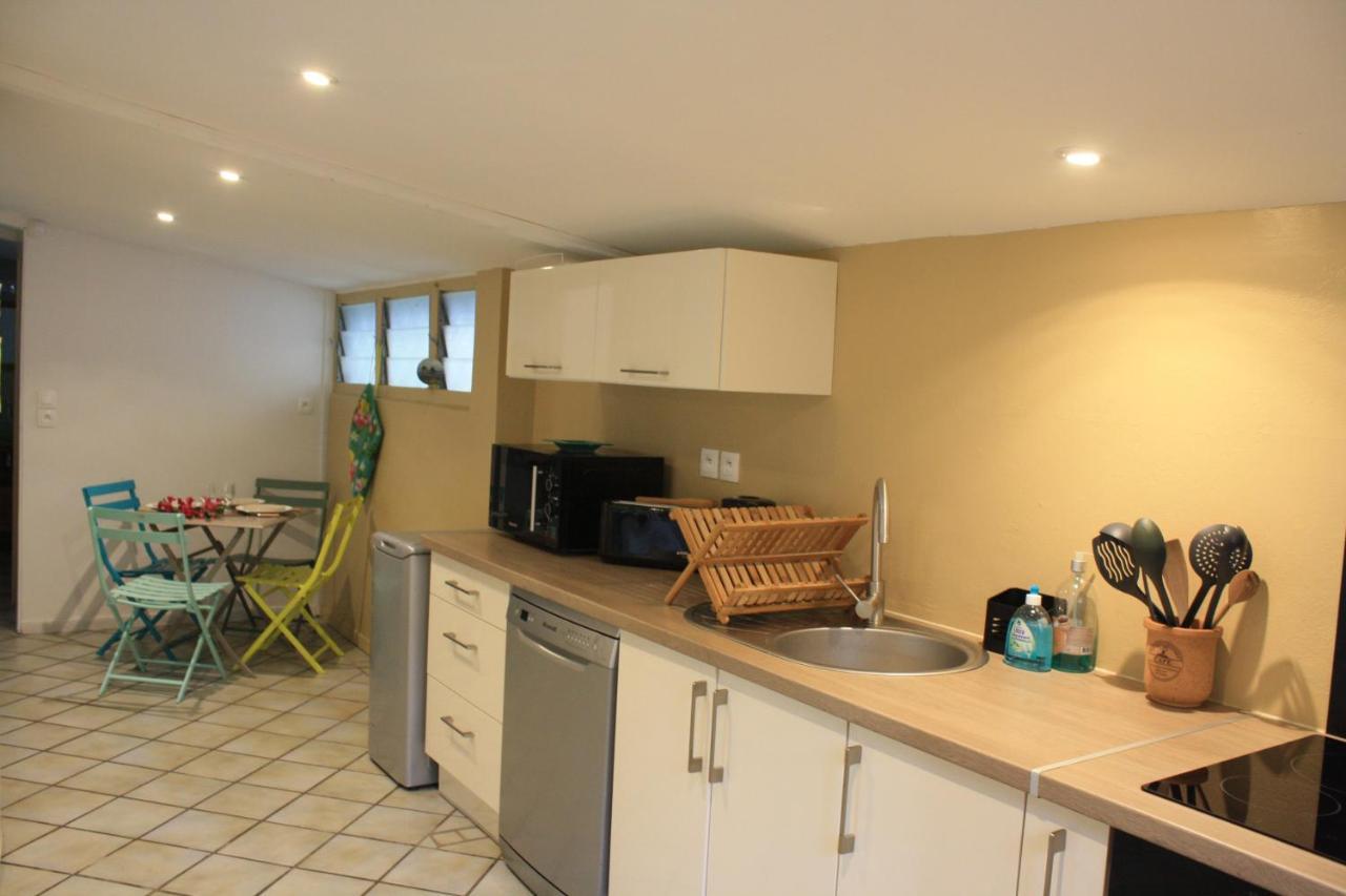 Jolie Case Creole, Lagon A Pied, Jardin Saint-Gilles Les Bains Exterior photo