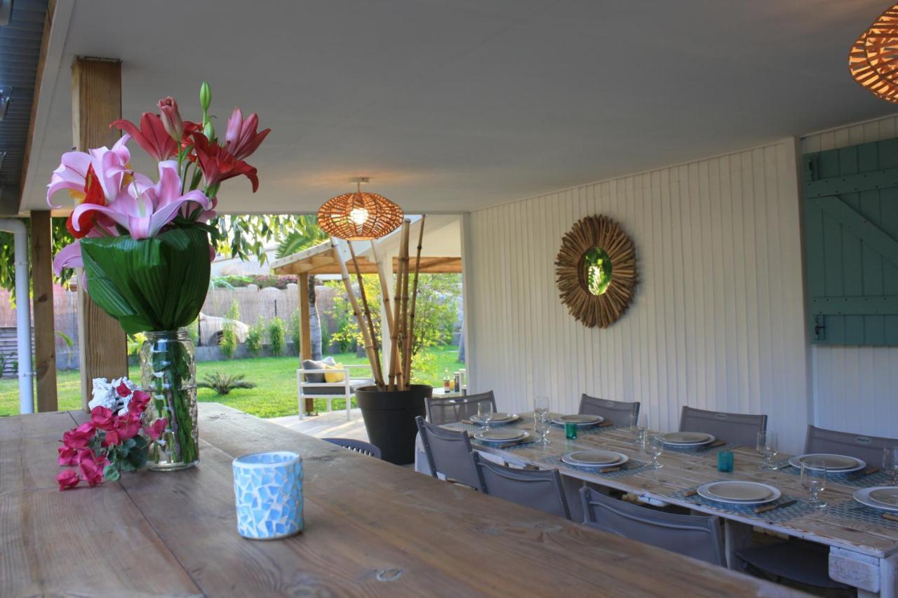 Jolie Case Creole, Lagon A Pied, Jardin Saint-Gilles Les Bains Exterior photo